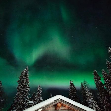 Isokelo Log Apartments Salla Buitenkant foto