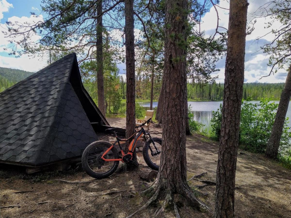 Isokelo Log Apartments Salla Buitenkant foto