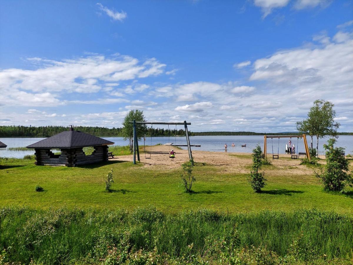 Isokelo Log Apartments Salla Buitenkant foto