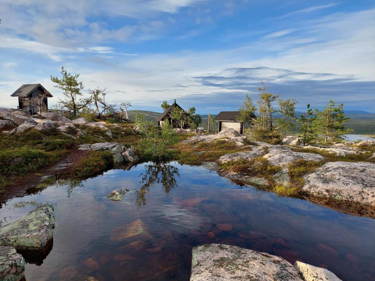 Isokelo Log Apartments Salla Buitenkant foto