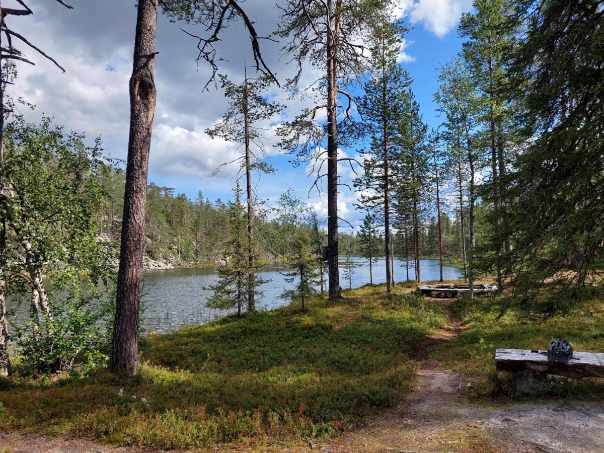 Isokelo Log Apartments Salla Buitenkant foto