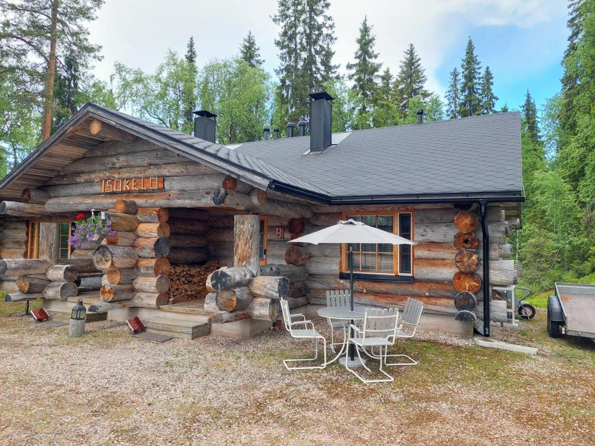 Isokelo Log Apartments Salla Buitenkant foto
