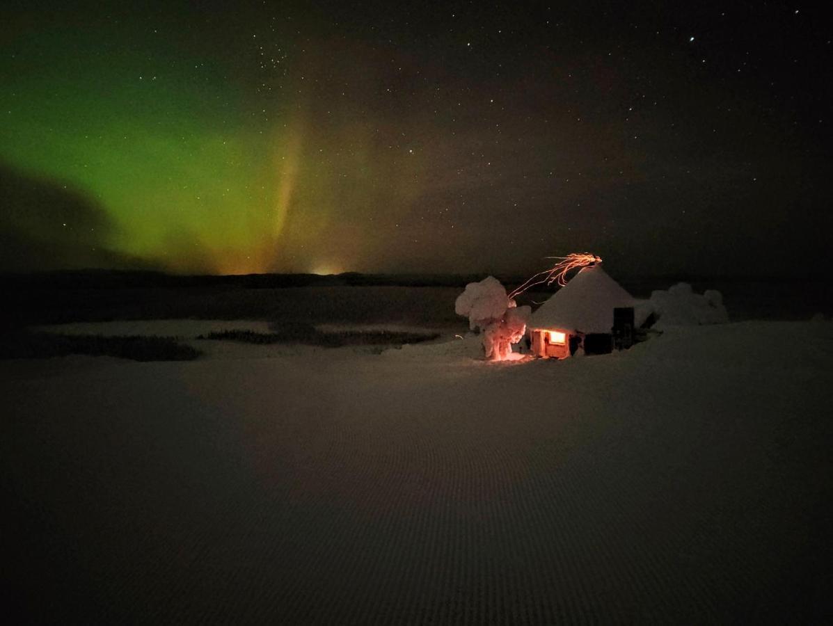 Isokelo Log Apartments Salla Buitenkant foto