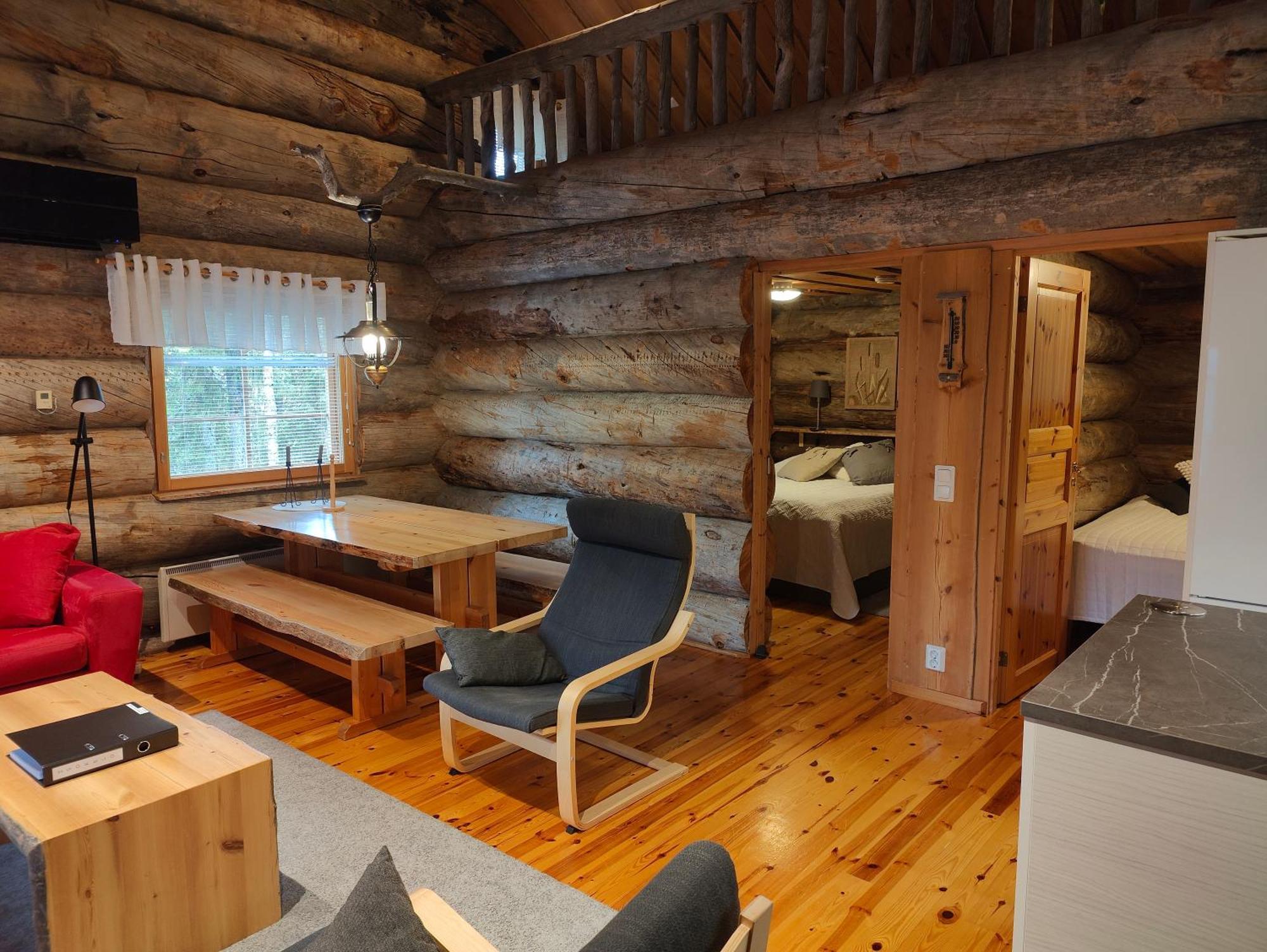 Isokelo Log Apartments Salla Buitenkant foto